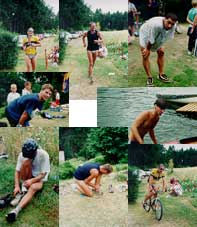 galerie Kokos team triatlon 1999